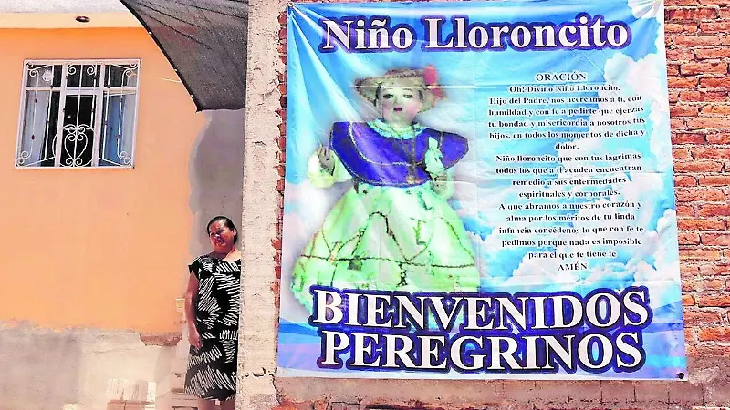 Devoción y fe rodean al Niño Lloroncito de Sauceda de la Borda